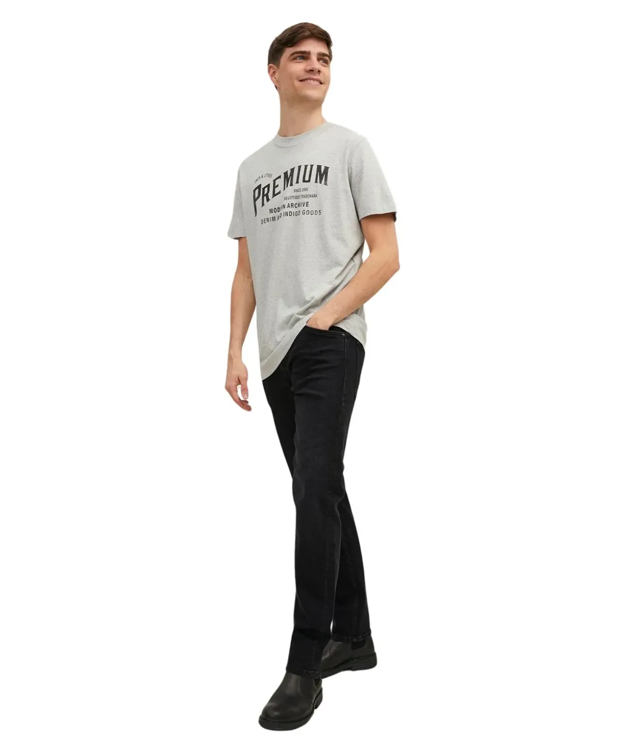 Jack & Jones Mike Jeans Loose Fit in Schwarz