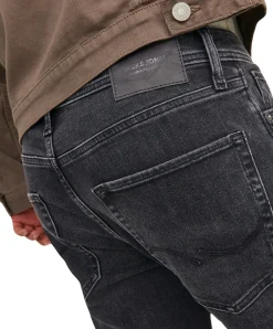 Jack & Jones Mike Jeans Loose Fit in verwaschenem Schwarz