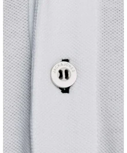 Jack & Jones Poloshirt Epaulos in weiß in Piqué-Qualität