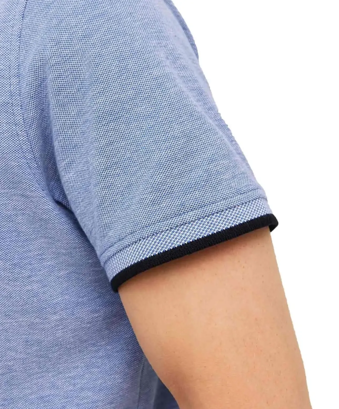 Jack & Jones Poloshirt Epaulos in Kobaltblau