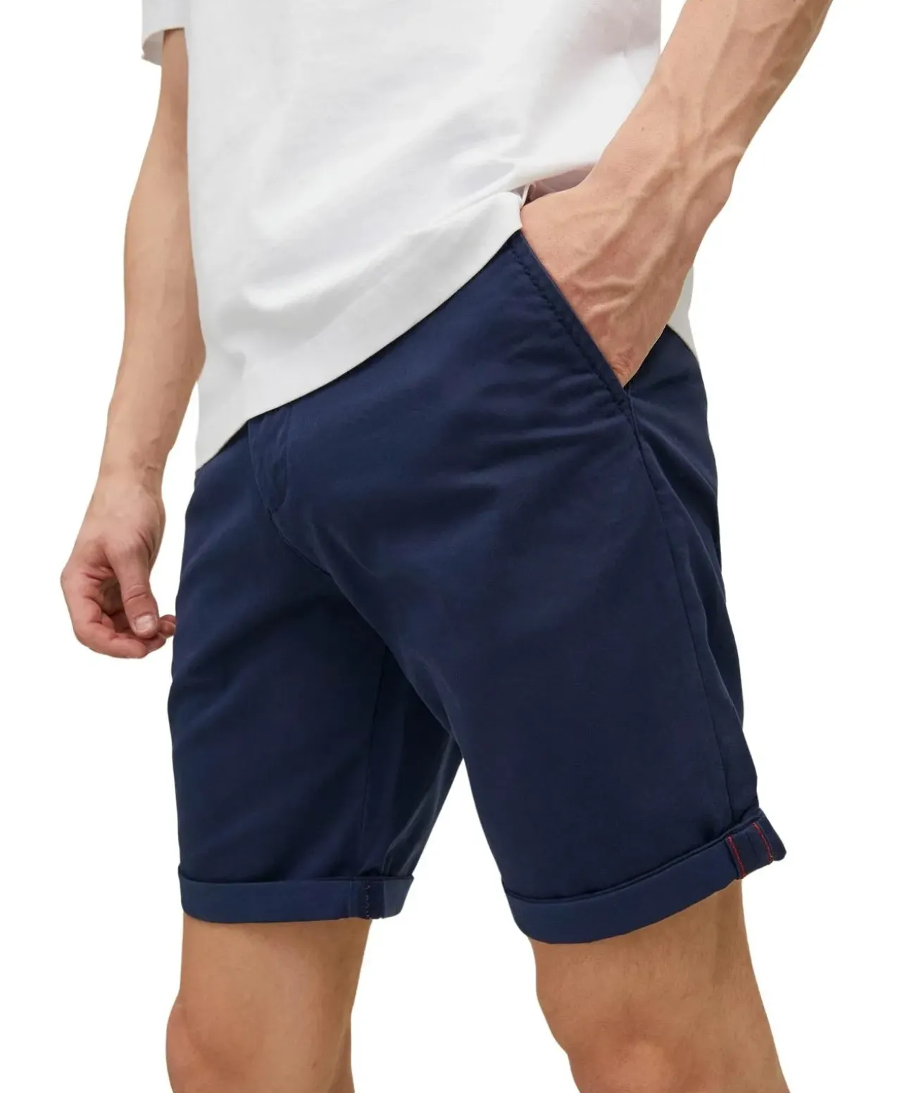 Jack & Jones Shorts Bowie mit Chino Style in Marineblau