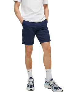 Jack & Jones Shorts Bowie mit Chino Style in Marineblau