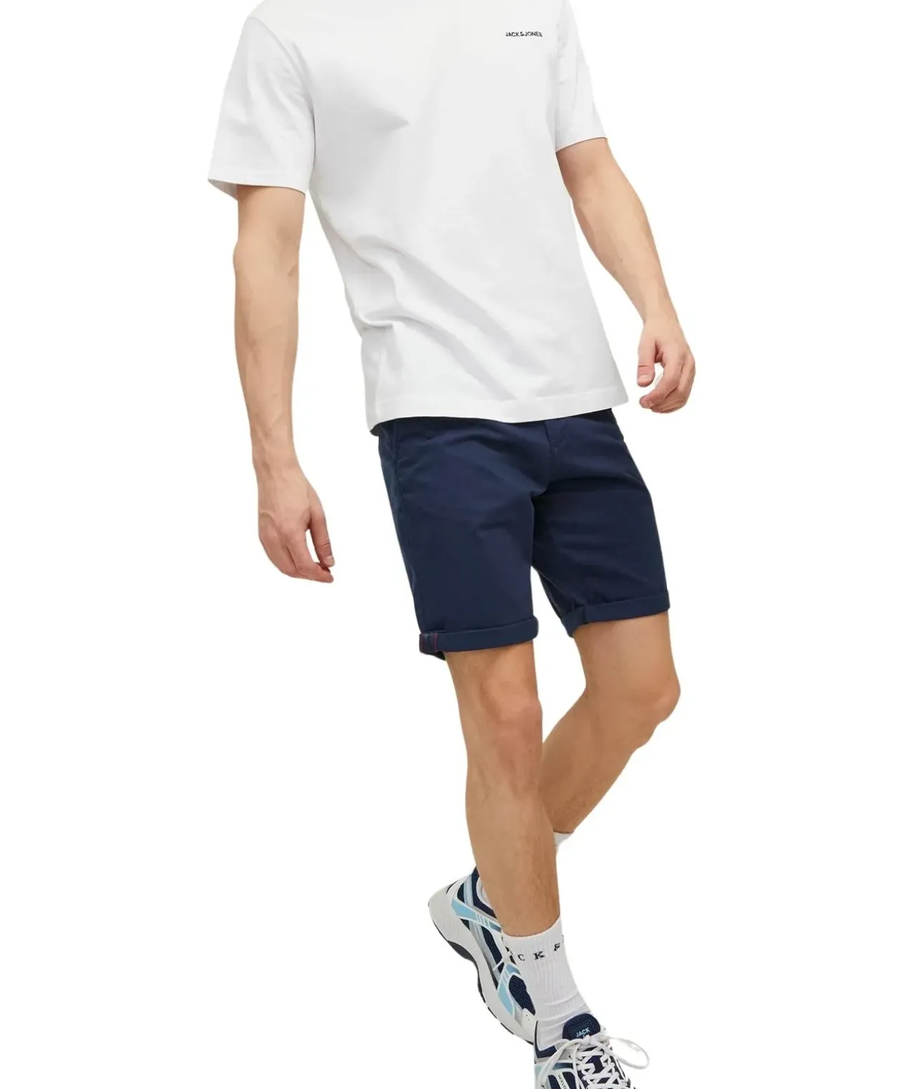 Jack & Jones Shorts Bowie mit Chino Style in Marineblau