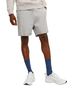 Jack & Jones Shorts Gordon aus Sweat in Hellgrau