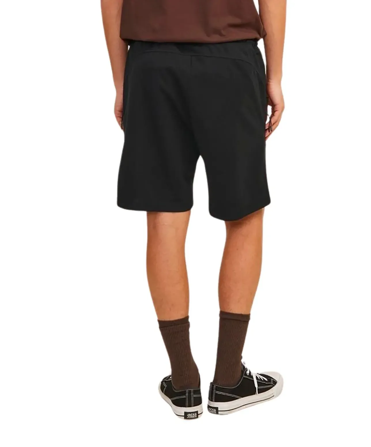 Jack & Jones Shorts Gordon aus Sweat in Schwarz