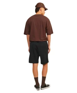 Jack & Jones Shorts Gordon aus Sweat in Schwarz