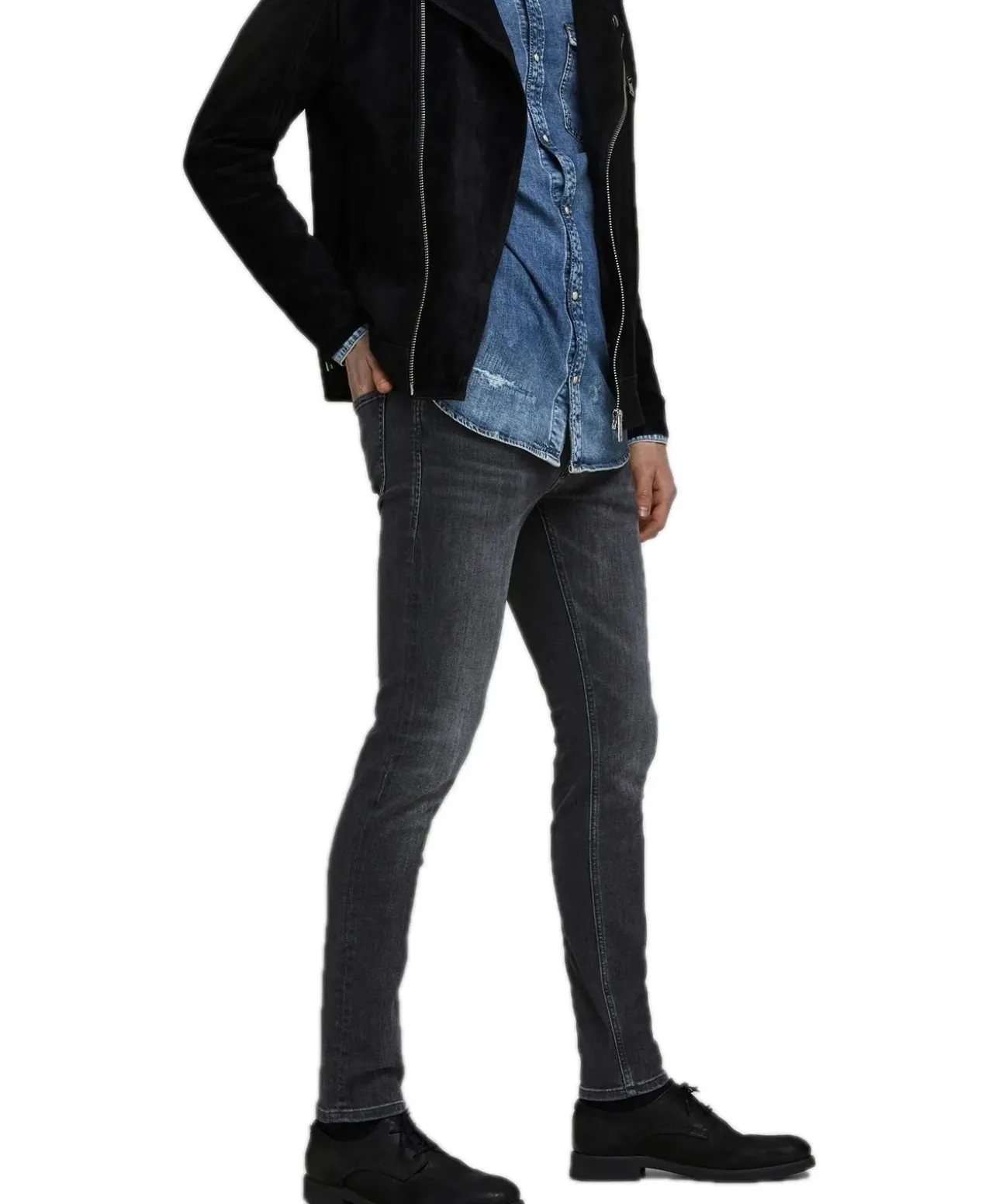Jack & Jones Slim fit Jeans Glenn in modischem Schwarz