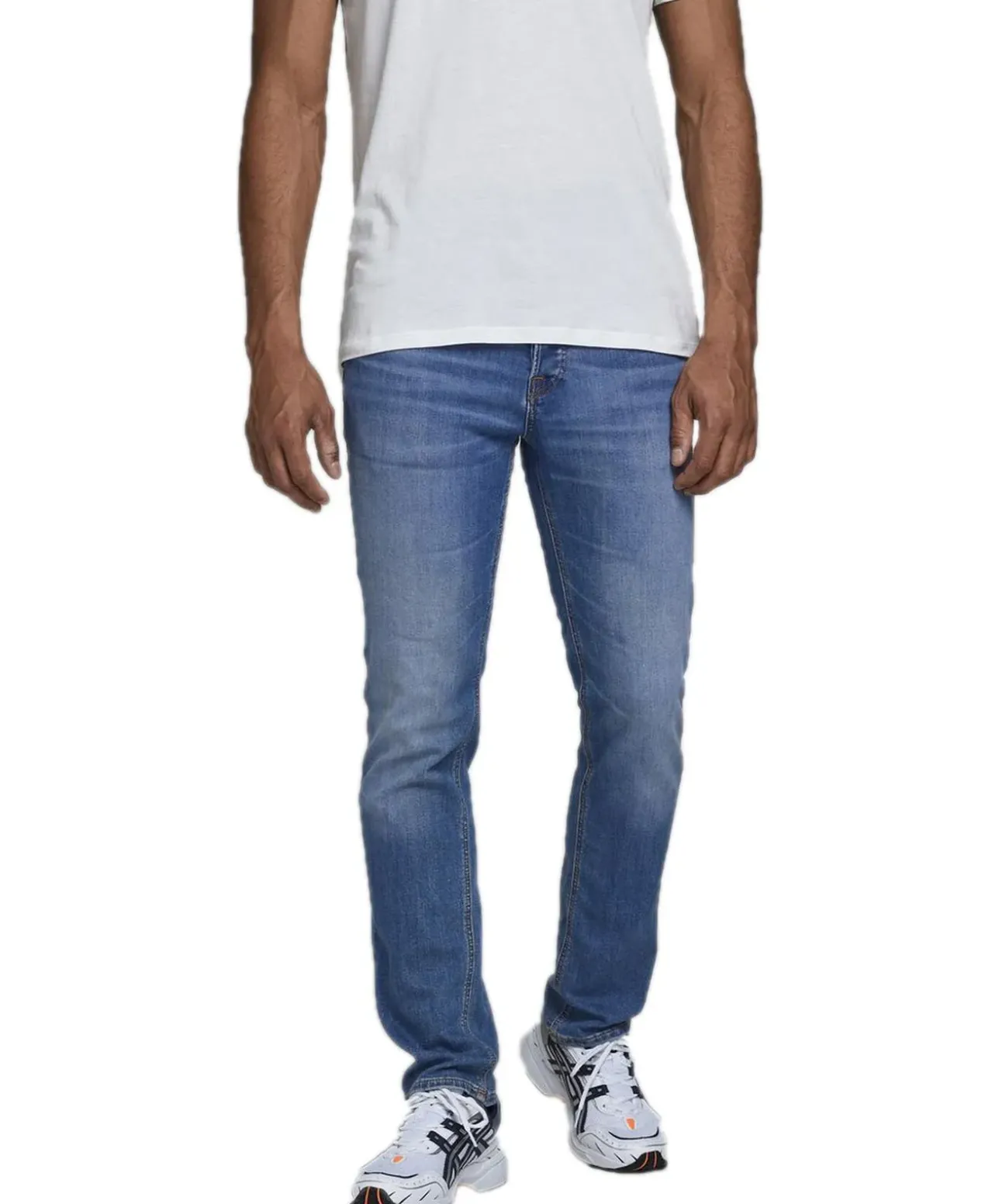 Jack & Jones Slim Fit Jeans Glenn in hellblauen Blue
