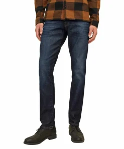 Jack & Jones Slim Glenn Icon Jeans in Dunkelblau