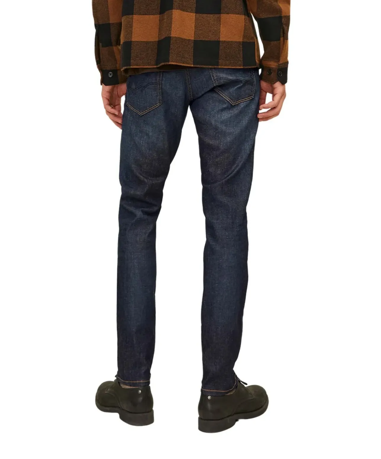 Jack & Jones Slim Glenn Icon Jeans in Dunkelblau