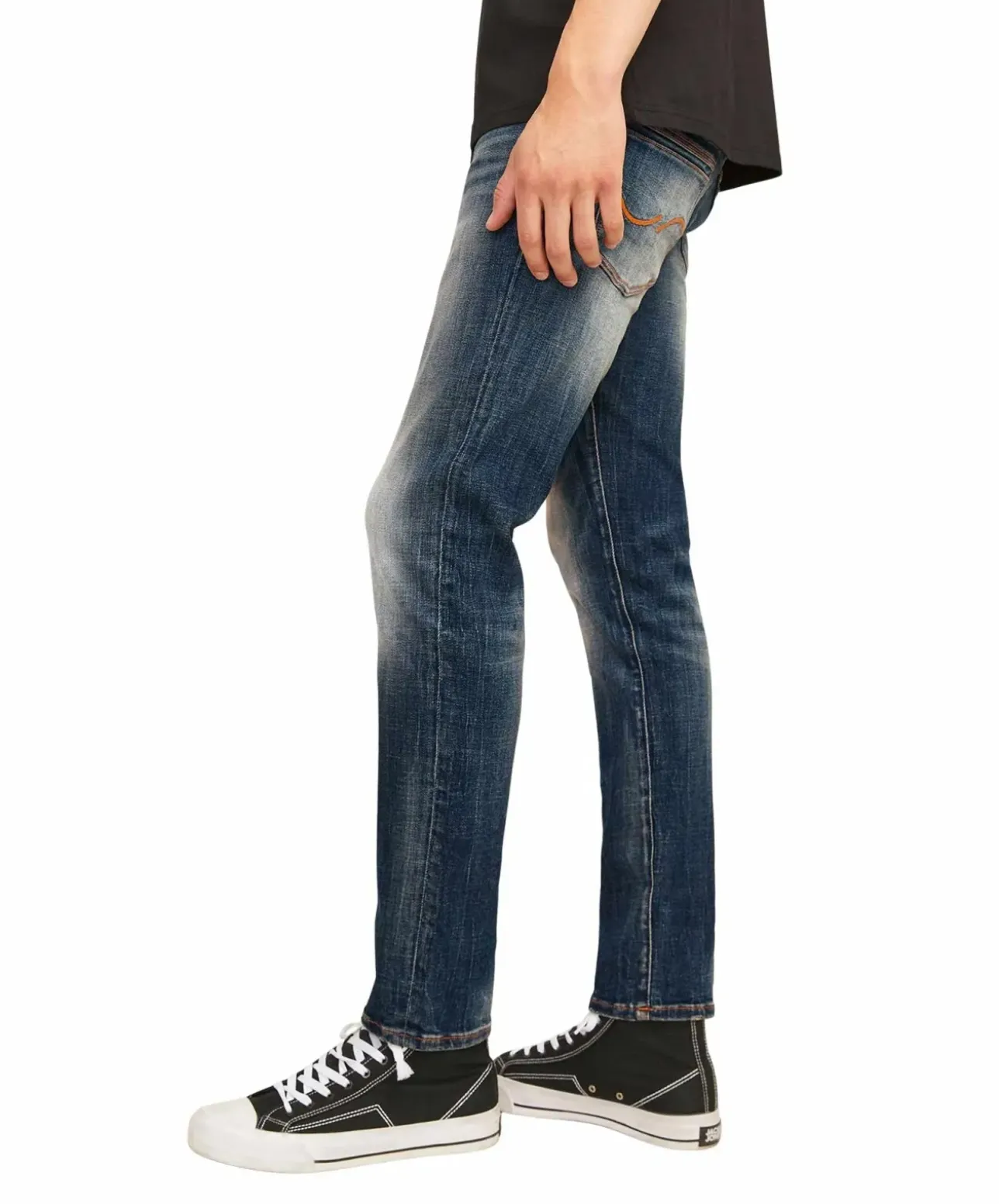 Jack & Jones Slim Glenn in dunkler-Waschung
