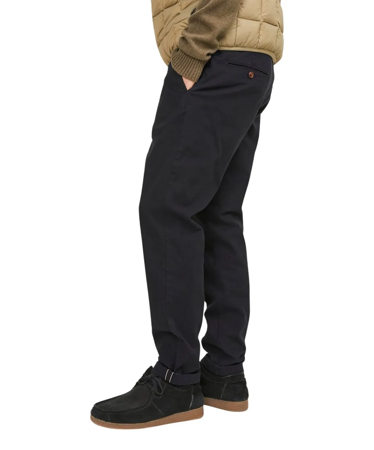 Jack & Jones Slim Marco Chinohose in Schwarz