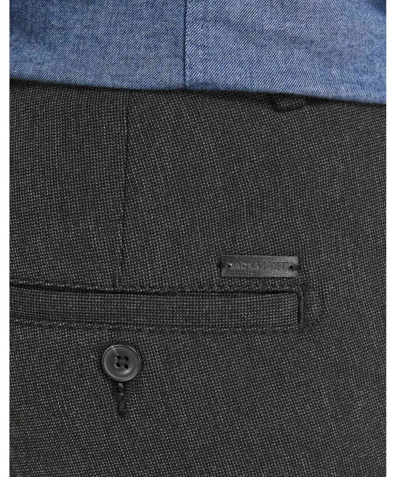 Jack & Jones Slim-fit Chino Marco Connor in Dunkelgrau