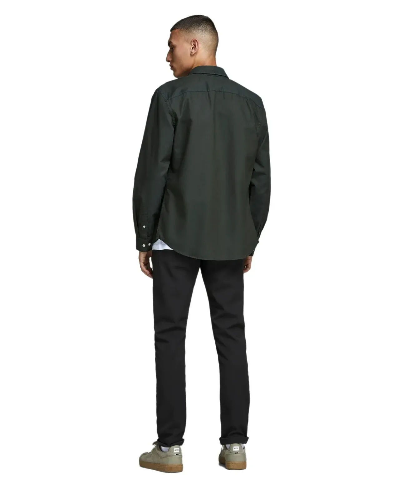 Jack & Jones Slim-fit Chino Marco Connor in Schwarz