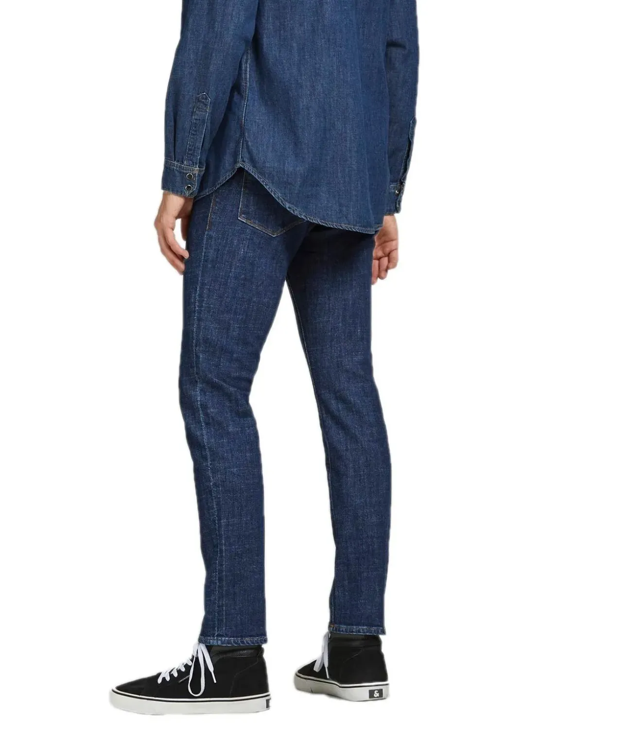 Jack & Jones Straight Fit Jeans in blauer Vintage-Optik