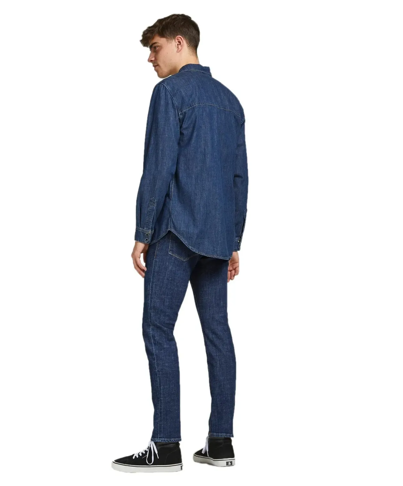 Jack & Jones Straight Fit Jeans in blauer Vintage-Optik