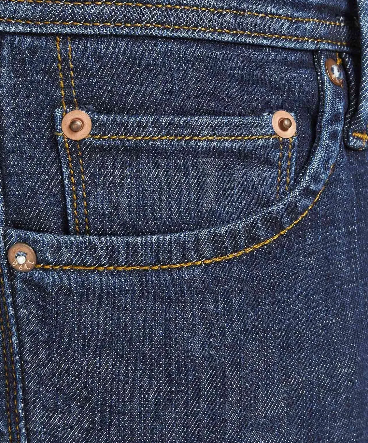 Jack & Jones Straight Fit Jeans in blauer Vintage-Optik