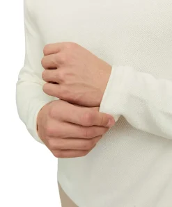 Jack & Jones Strickpullover in Cremeweiß mit Rundhals