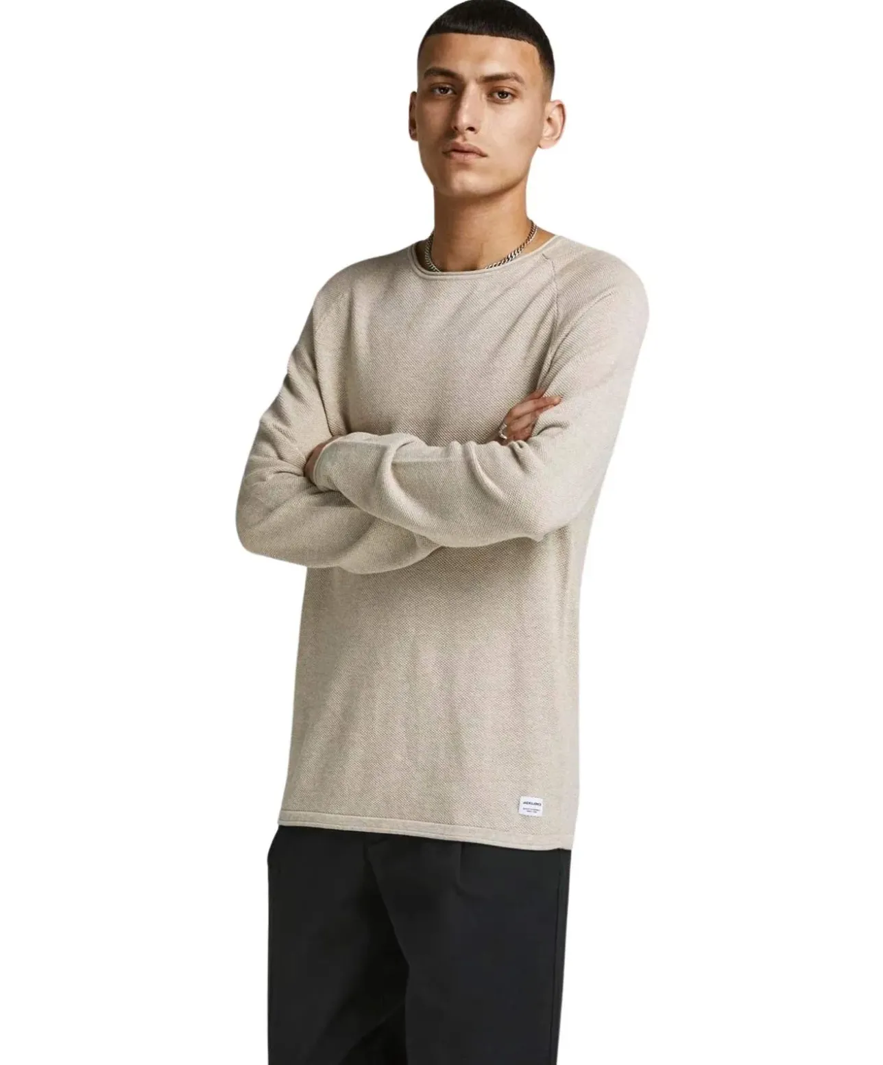 Jack & Jones Strickpullover Hill in Beige