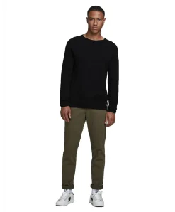 Jack & Jones Strickpullover Hill in schwarzem Black