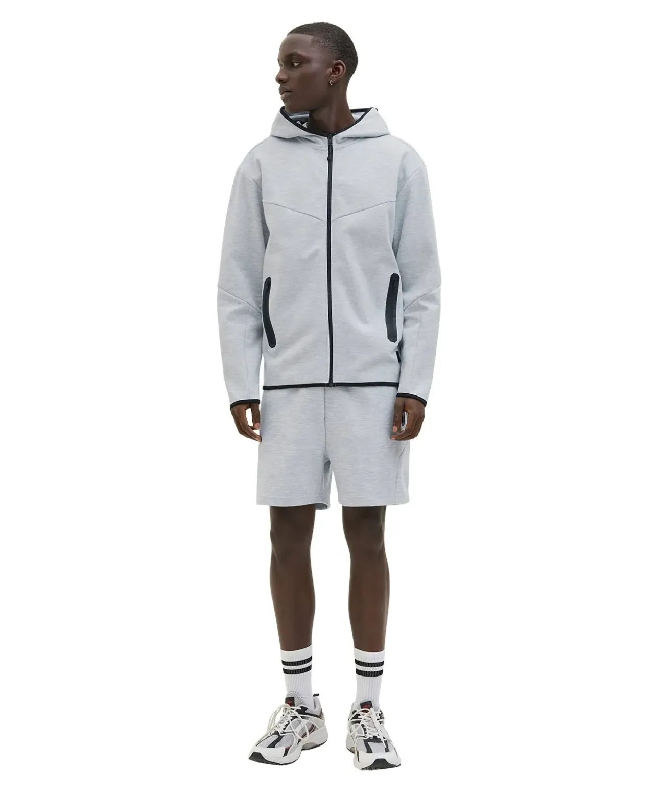 Jack & Jones Sweat Shorts Gordon in Hellgrau