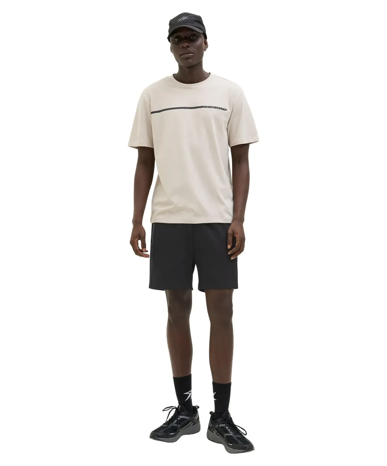 Jack & Jones Sweat Shorts Gordon in Schwarz