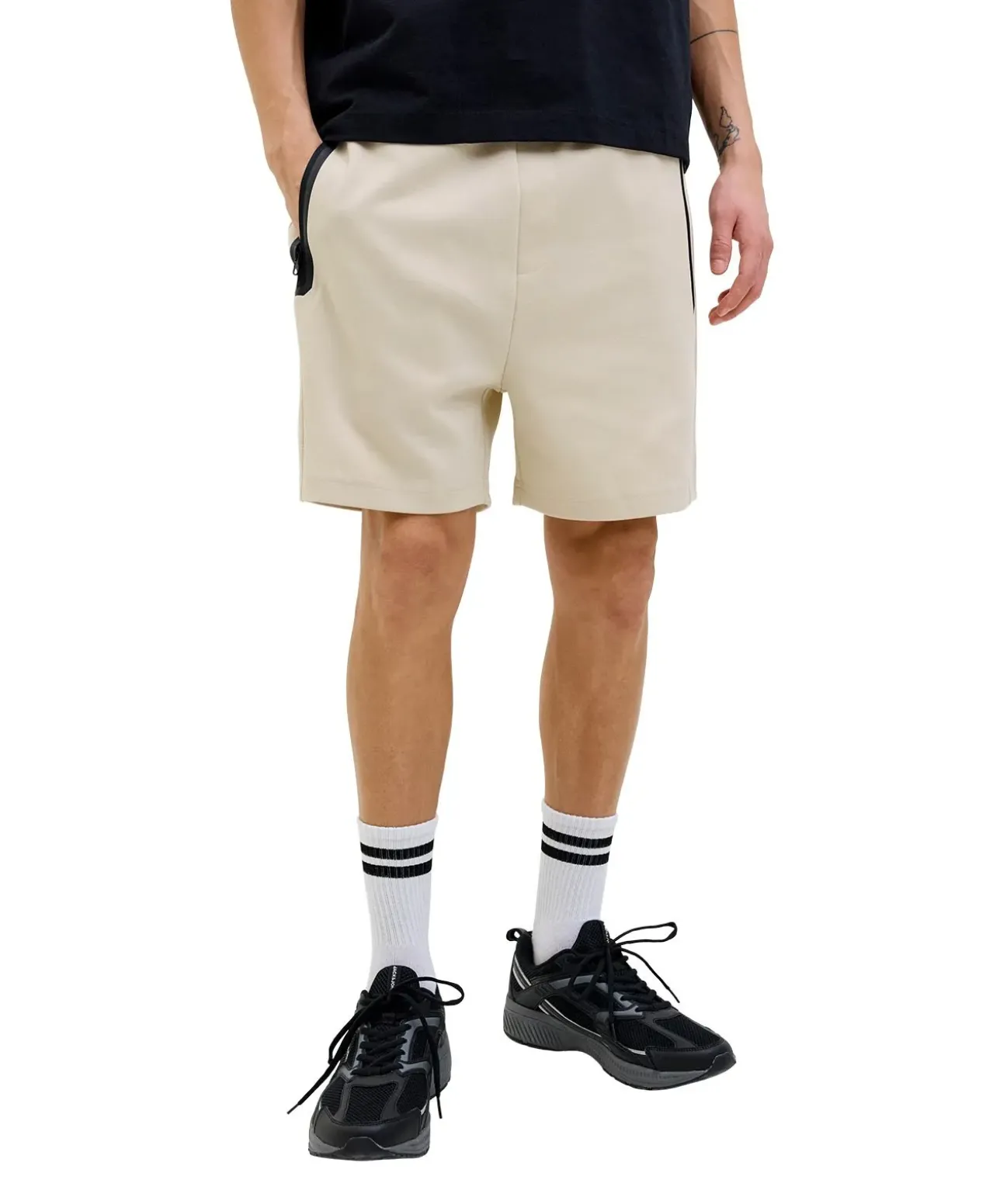 Jack & Jones Sweat Shorts Gordon in Beige