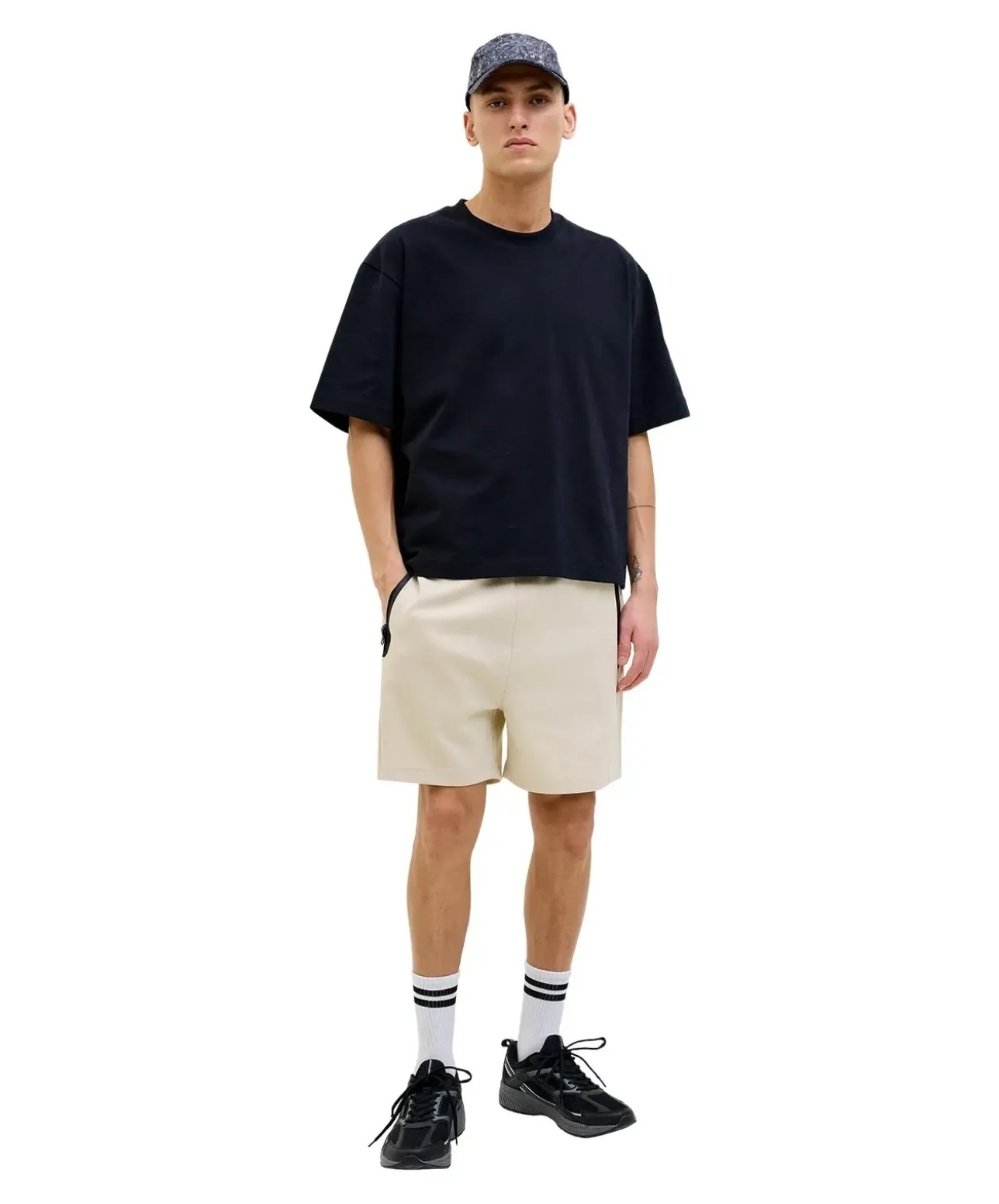 Jack & Jones Sweat Shorts Gordon in Beige