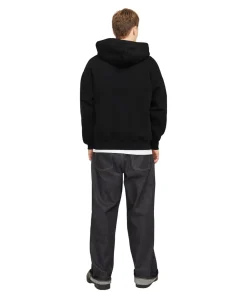 Jack & Jones Sweatjacke Schwarz mit Kängurutasche