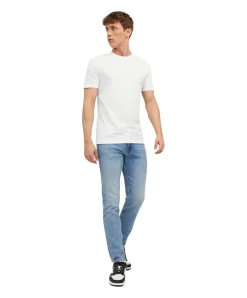 Jack & Jones T-Shirt aus Bio-Baumwolle in Weiß