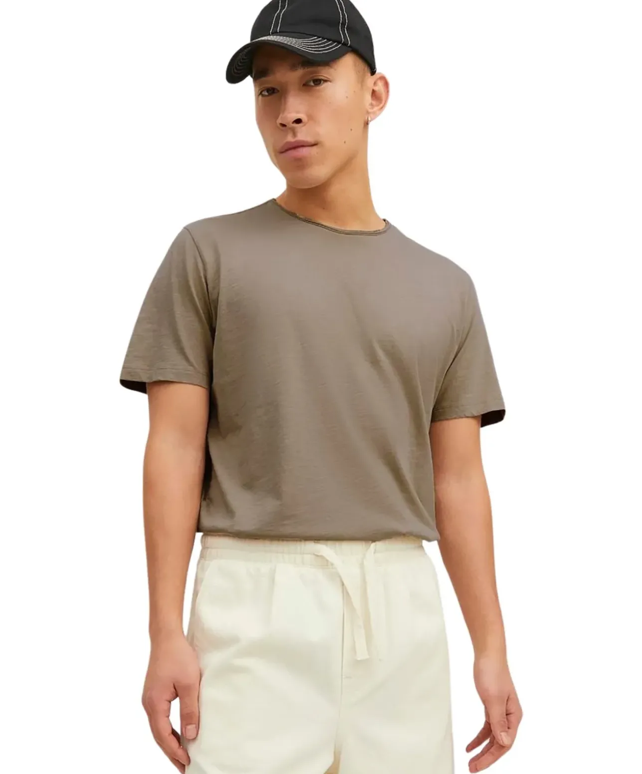 Jack & Jones T-Shirt Basher Tee in Braun