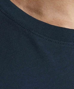 Jack & Jones T-Shirt Corp mit Schriftzug in Dunkelblau