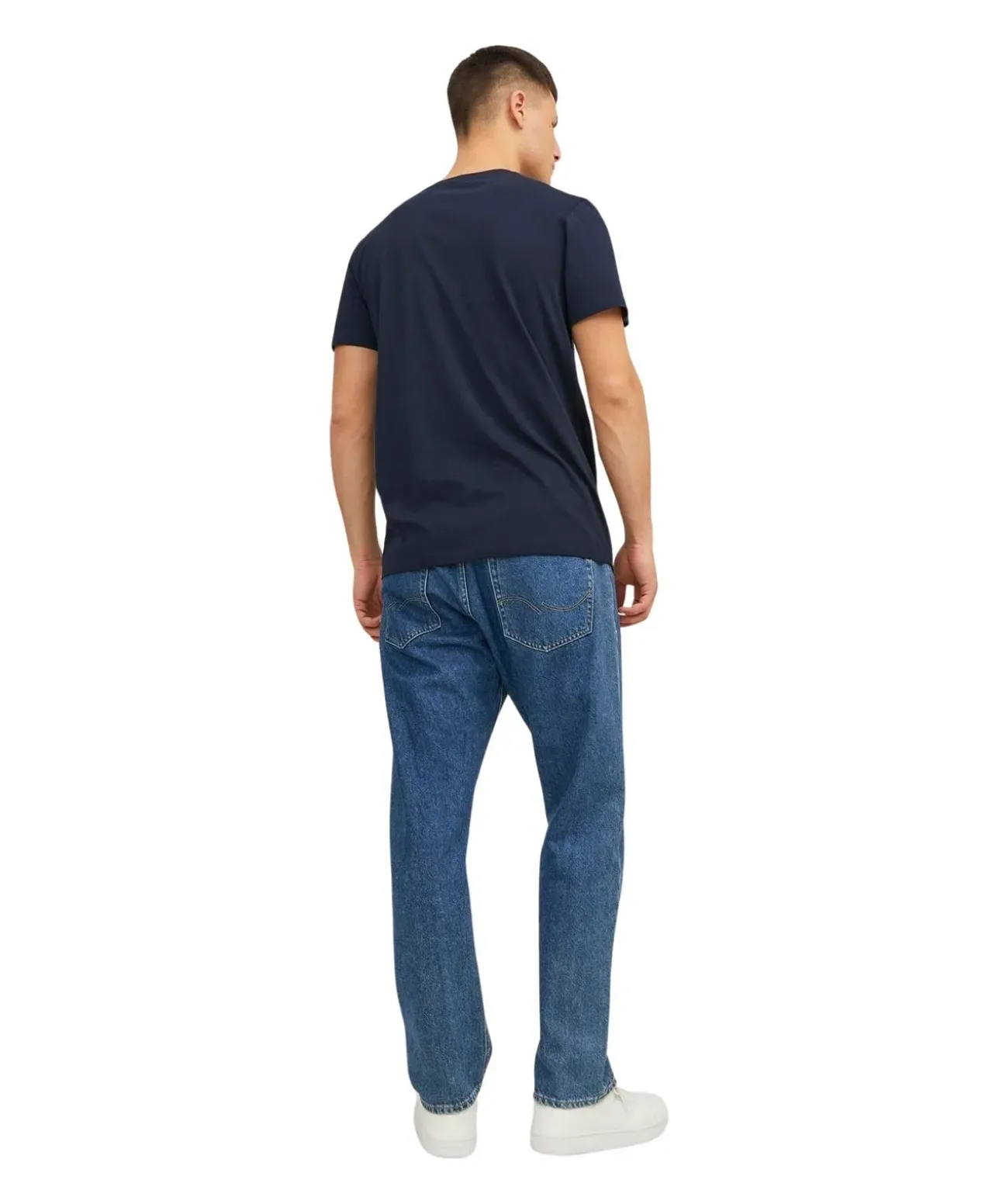 Jack & Jones T-Shirt Corp mit Logo in Dunkelblau