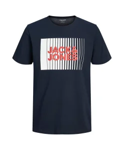 Jack & Jones T-Shirt Corp mit Logo in Dunkelblau