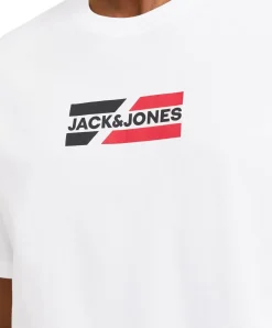 Jack & Jones T-Shirt Graphic Tee in Weiß