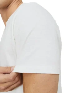 Jack & Jones T-Shirt mit Splitneck in Cloud Dancer