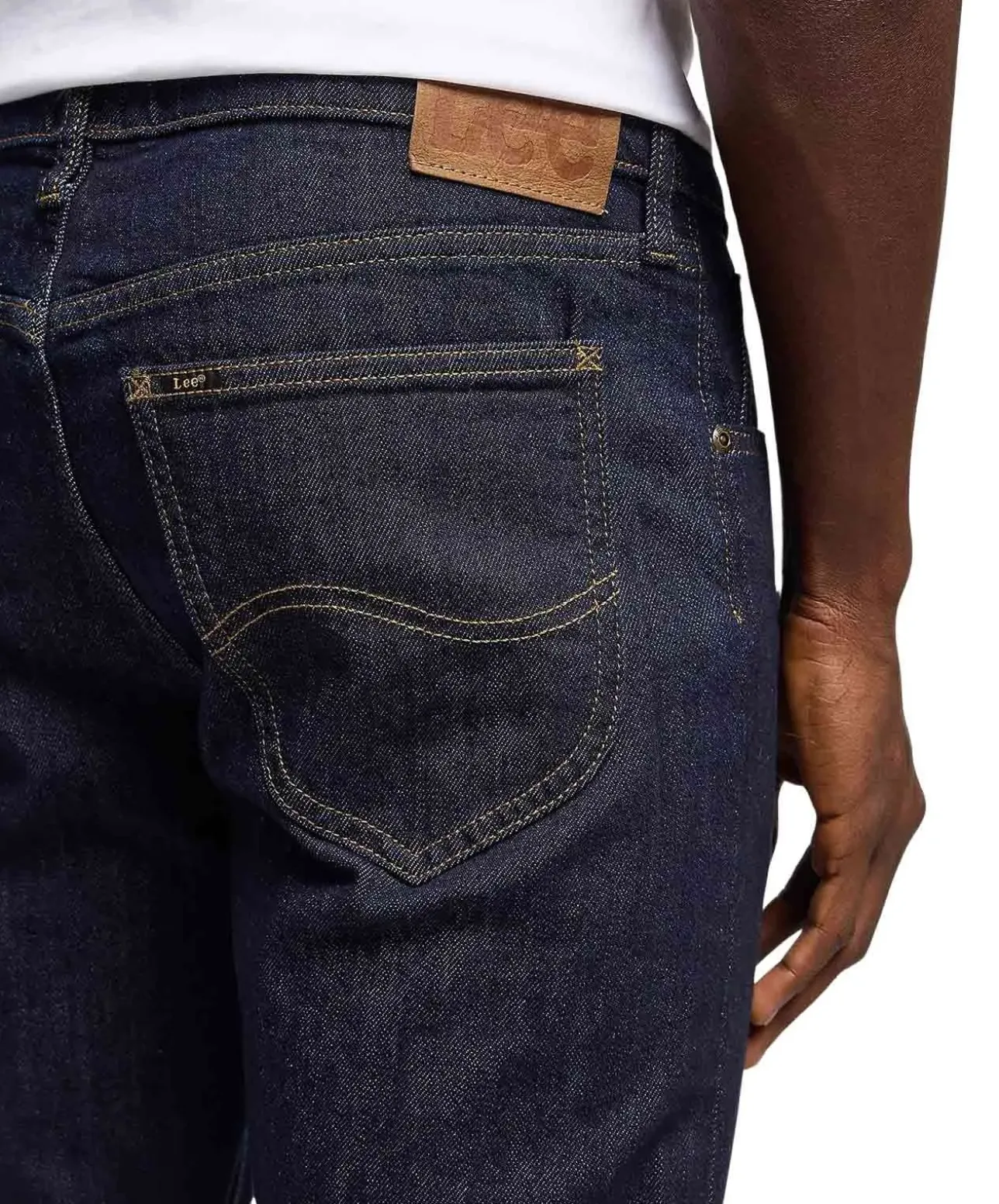 Lee Daren Jeans Straight Leg in Rinse-Waschung