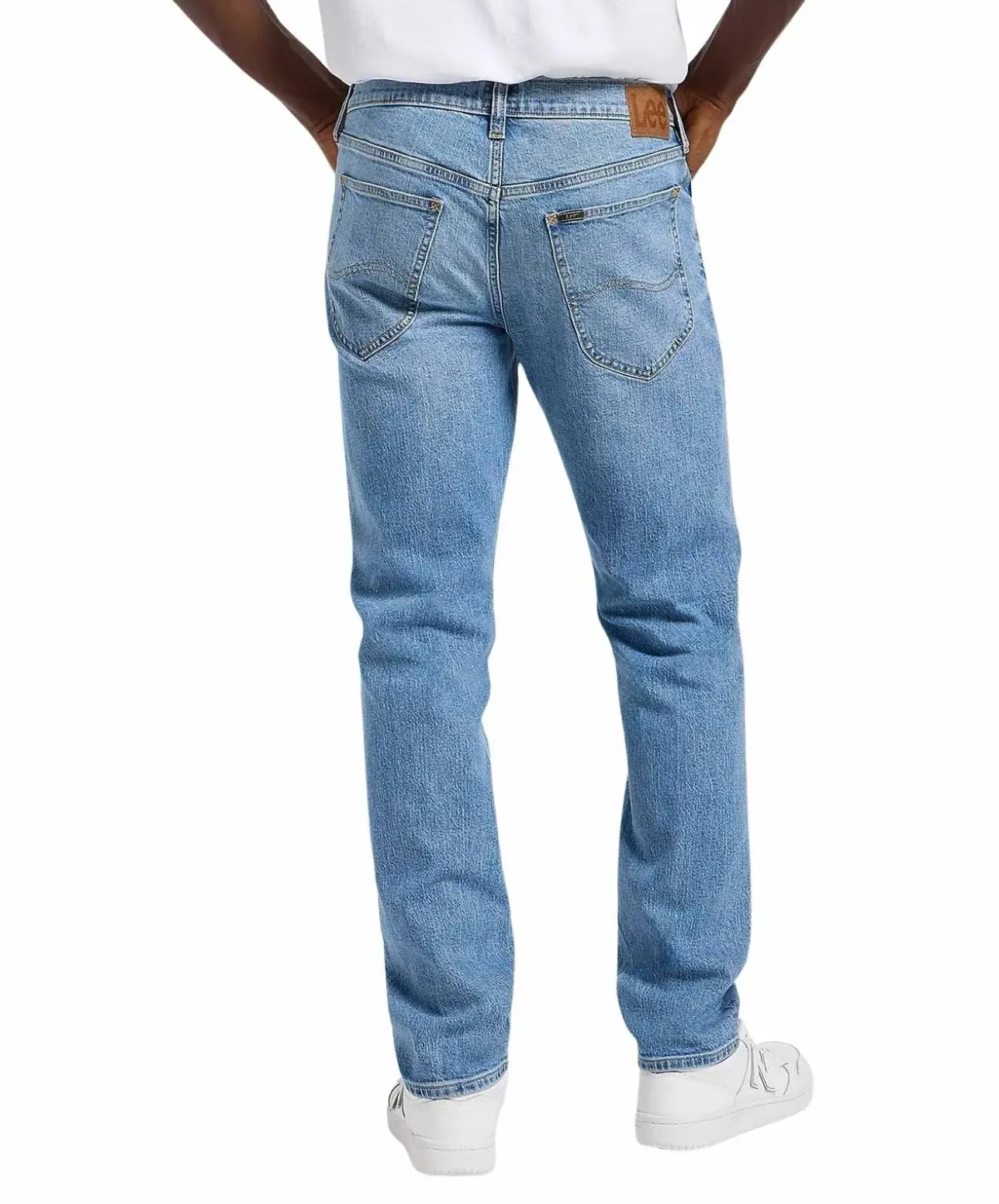 LEE Daren Jeans Straight Leg in heller Stone-Waschung