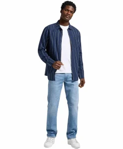 LEE Daren Jeans Straight Leg in heller Stone-Waschung