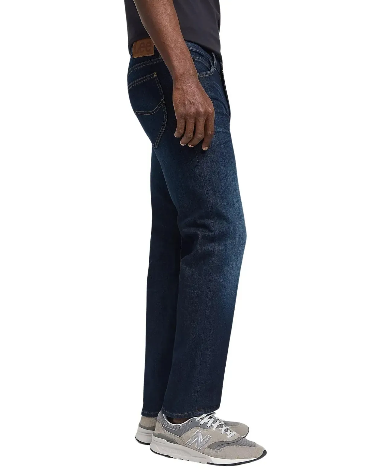 Lee Daren Jeans Straight Leg in dunkelblauer Waschung