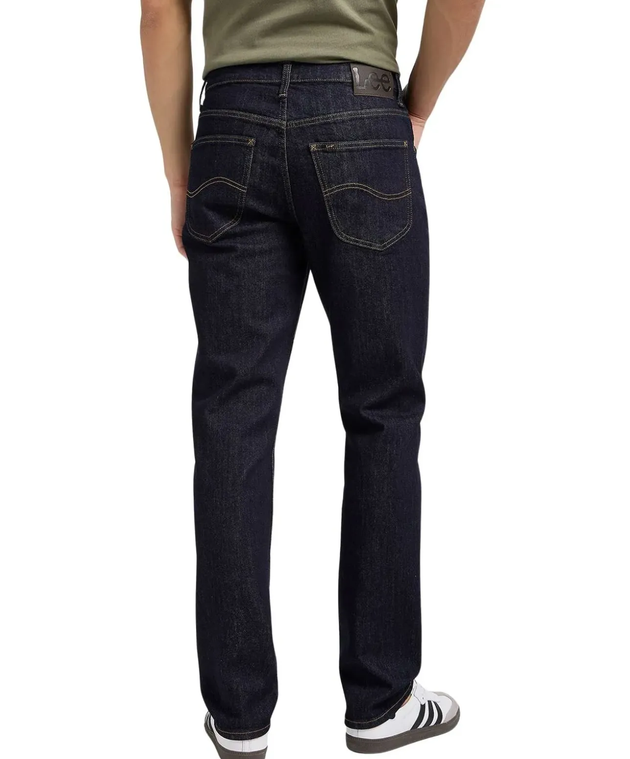 Lee Jeans Brooklyn mit Straight Leg in Rinse-Waschung