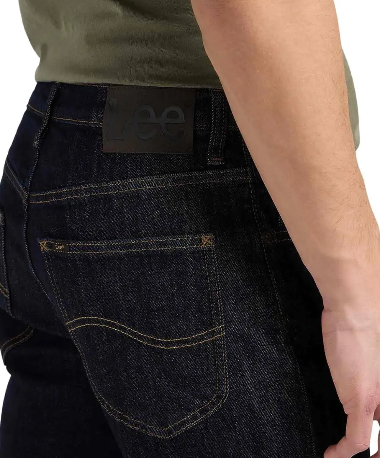 Lee Jeans Brooklyn mit Straight Leg in Rinse-Waschung