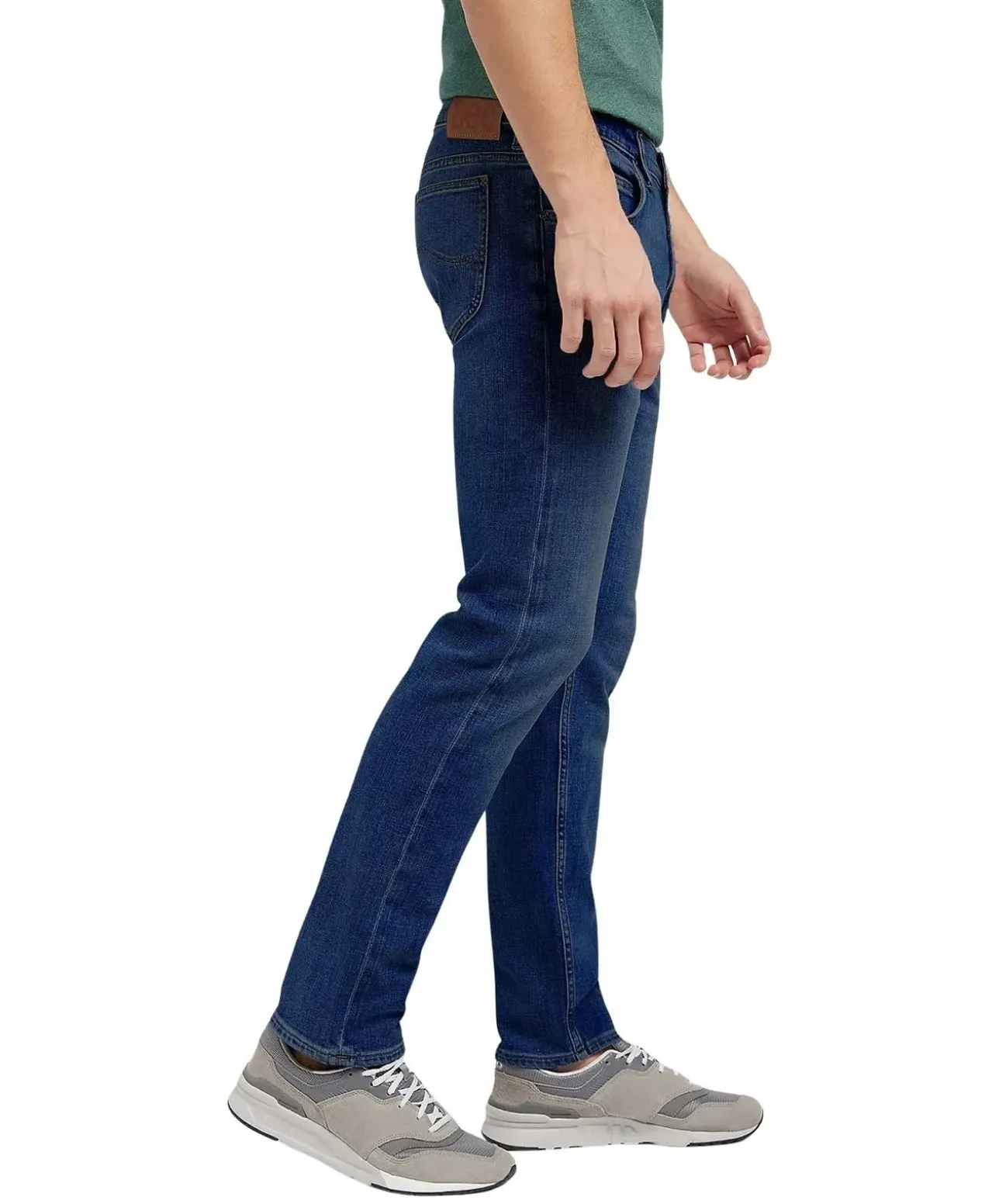 LEE Jeans Rider in Deep-Ocean-Waschung mit Slim Fit