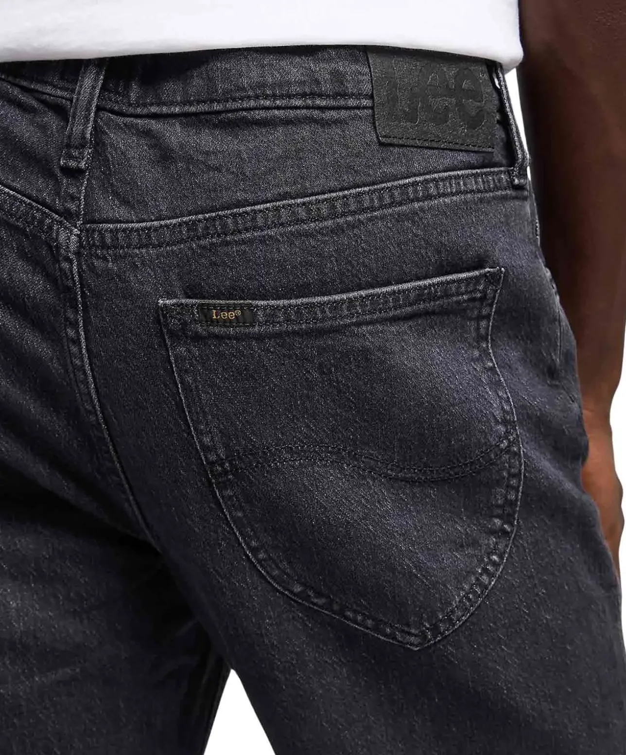 LEE Jeans West in verblasster schwarzer Waschung