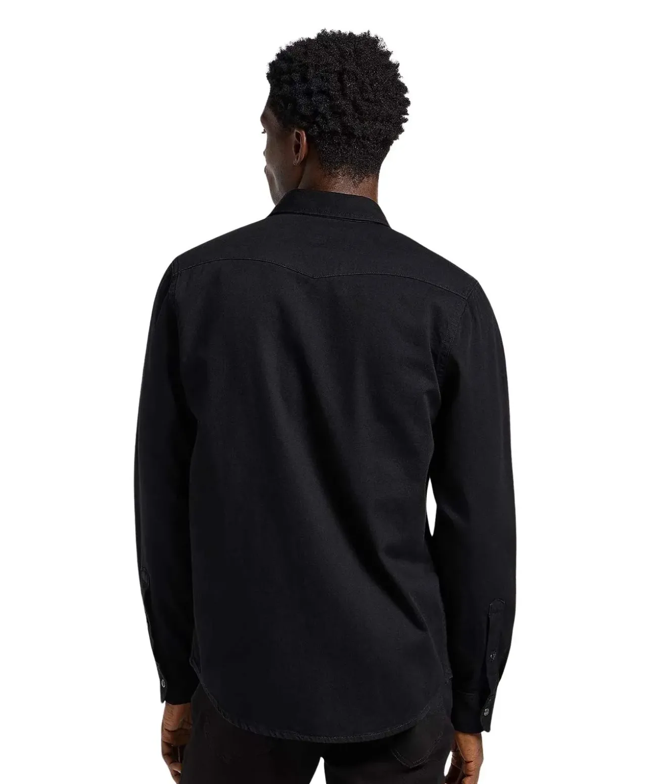 LEE Jeanshemd im Western Style in Schwarz