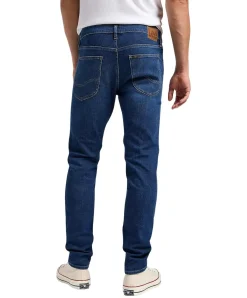 LEE Luke Jeans Slim Fit in blauer Stoney-Waschung