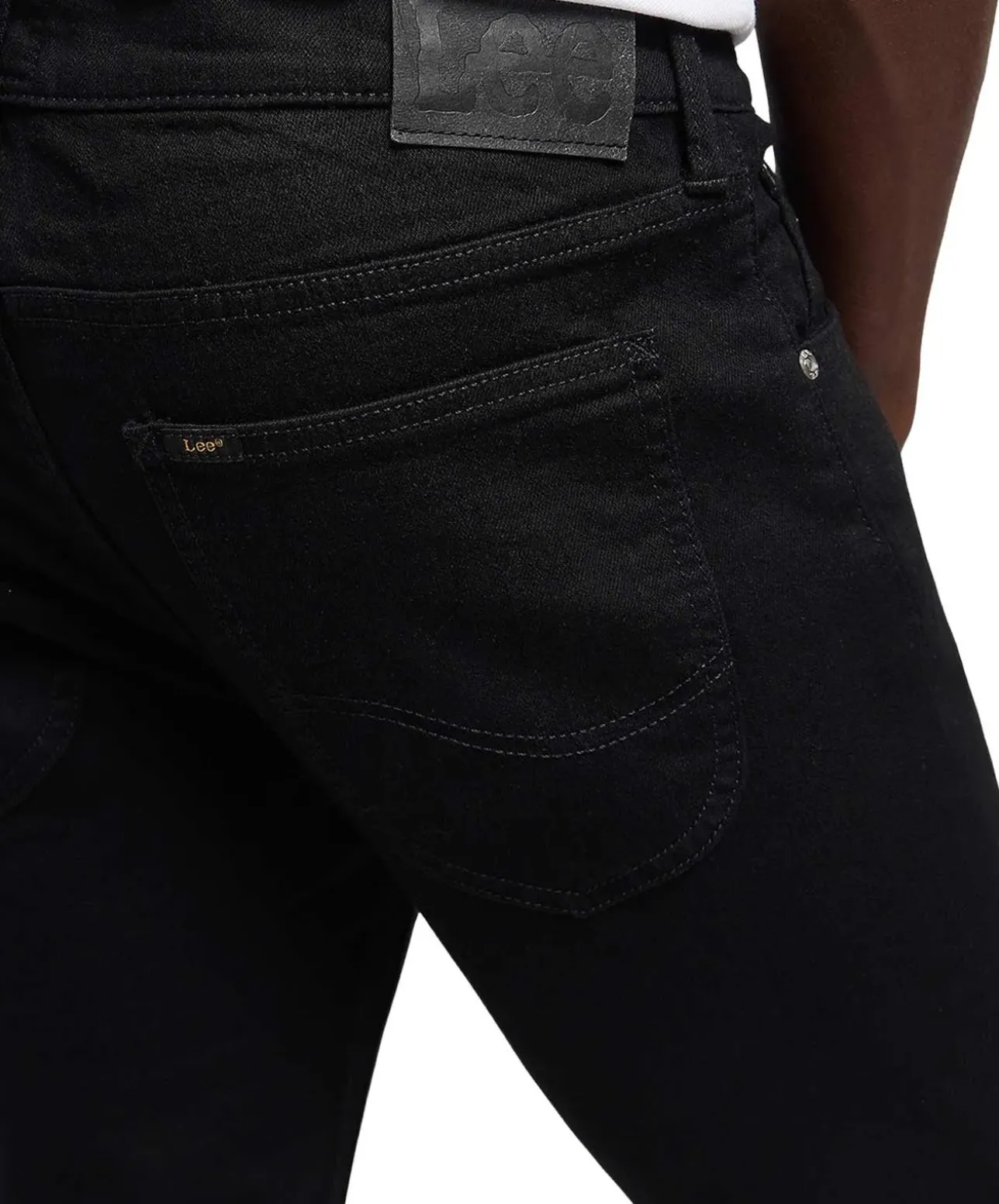 Lee Luke Jeans Slim Fit in Schwarz