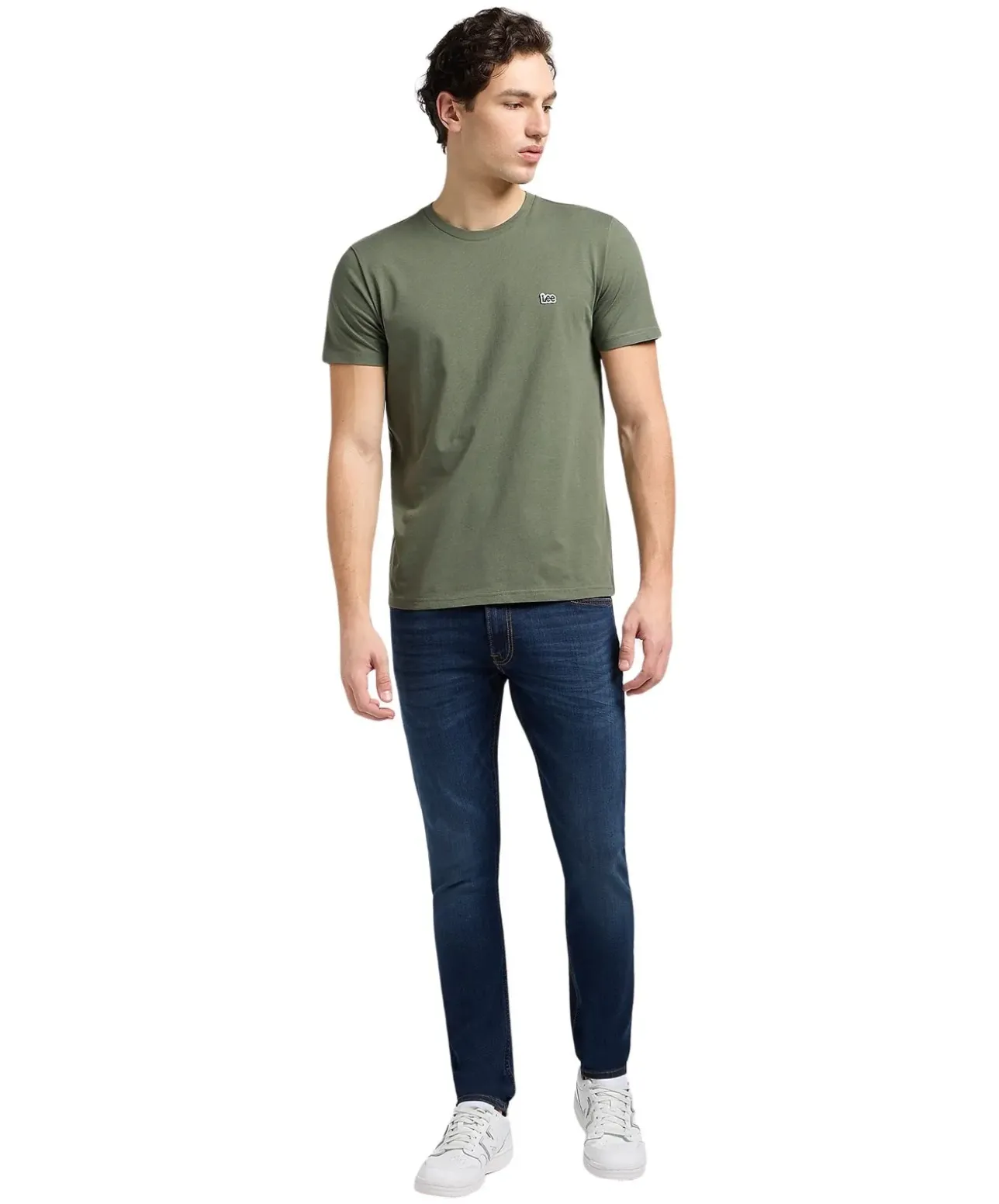 Lee Luke Jeans Slim Fit in blauem Vintage-Look