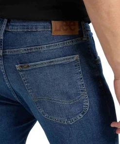 Lee Luke Jeans Slim Fit in blauer East New York Waschung