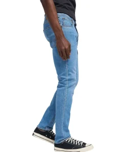 Lee Luke Jeans Slim Fit in hellblauer Waschung